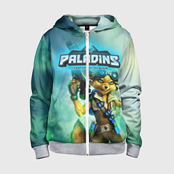 Детская толстовка на молнии Paladins