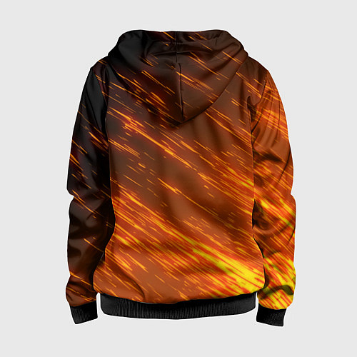 Детская толстовка на молнии NATSU DRAGNEEL / 3D-Черный – фото 2