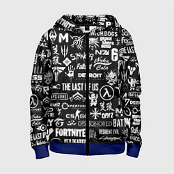 Детская толстовка на молнии Истинный геймер