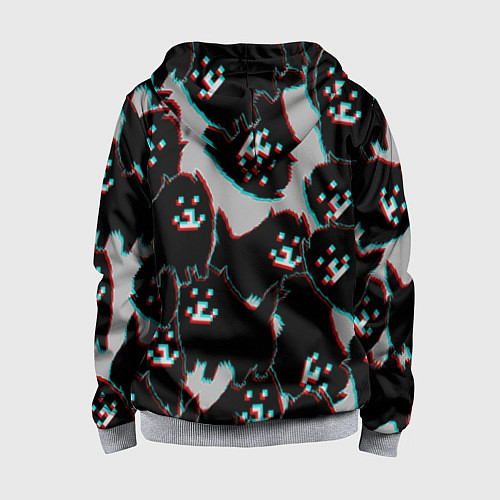 Детская толстовка на молнии Undertale / 3D-Меланж – фото 2