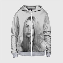 Детская толстовка на молнии BILLIE EILISH