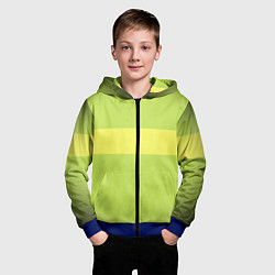 Толстовка на молнии детская ЧАРА CHARA, цвет: 3D-синий — фото 2