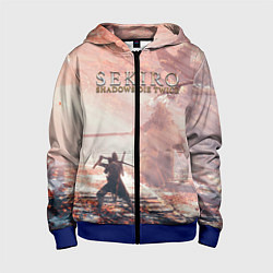 Детская толстовка на молнии Sekiro - Boss Fight