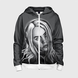 Детская толстовка на молнии BILLIE EILISH