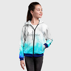 Толстовка на молнии детская LINEAGE 2, цвет: 3D-синий — фото 2