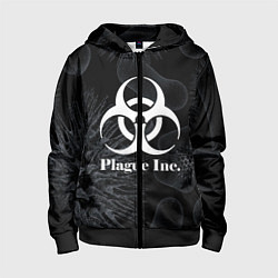 Детская толстовка на молнии PLAGUE INC