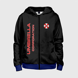 Детская толстовка на молнии Umbrella Corporation