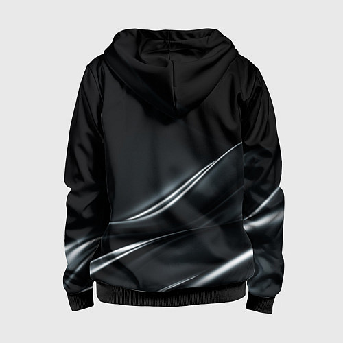 Детская толстовка на молнии BMW / 3D-Черный – фото 2