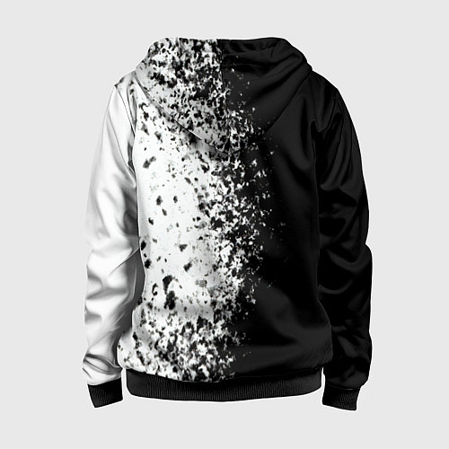 Детская толстовка на молнии THE WITCHER / 3D-Черный – фото 2