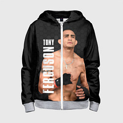 Толстовка на молнии детская EL CUCUY Tony Ferguson, цвет: 3D-меланж