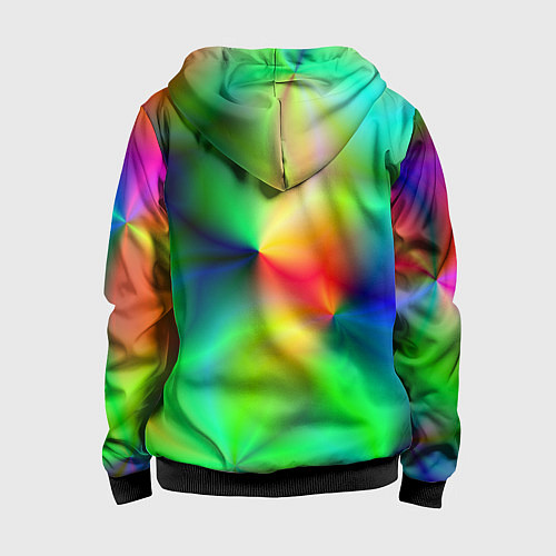 Детская толстовка на молнии MINECRAFT / 3D-Черный – фото 2