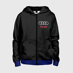 Детская толстовка на молнии AUDI