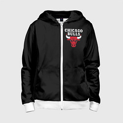 Детская толстовка на молнии CHICAGO BULLS