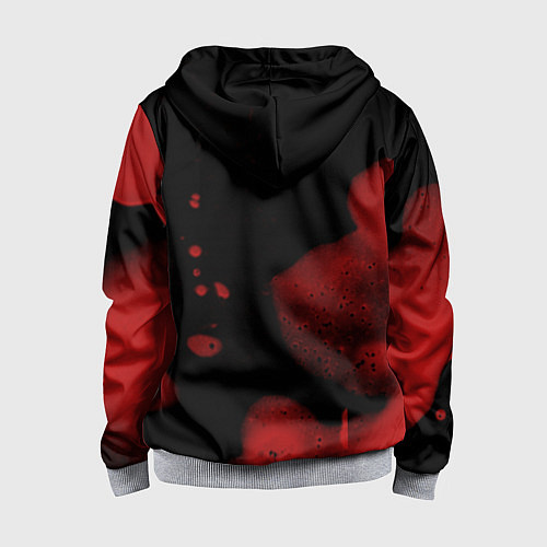 Детская толстовка на молнии MONSTER ENERGY / 3D-Меланж – фото 2