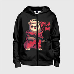 Детская толстовка на молнии Bella Ciao