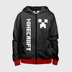 Детская толстовка на молнии MINECRAFT МАЙНКРАФТ