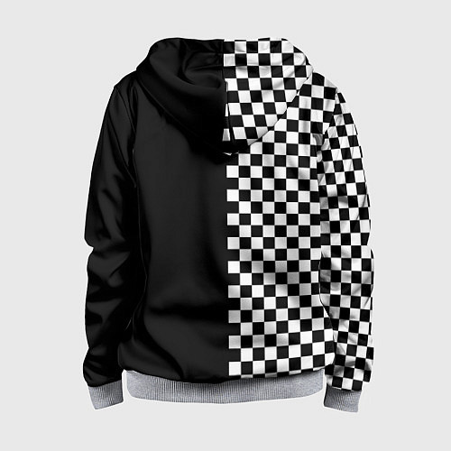 Детская толстовка на молнии NASA / 3D-Меланж – фото 2