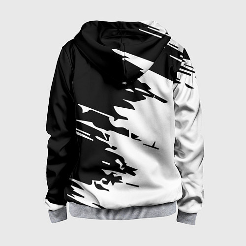 Детская толстовка на молнии Judo / 3D-Меланж – фото 2