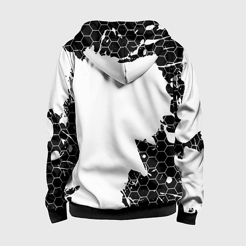 Детская толстовка на молнии NASA / 3D-Черный – фото 2