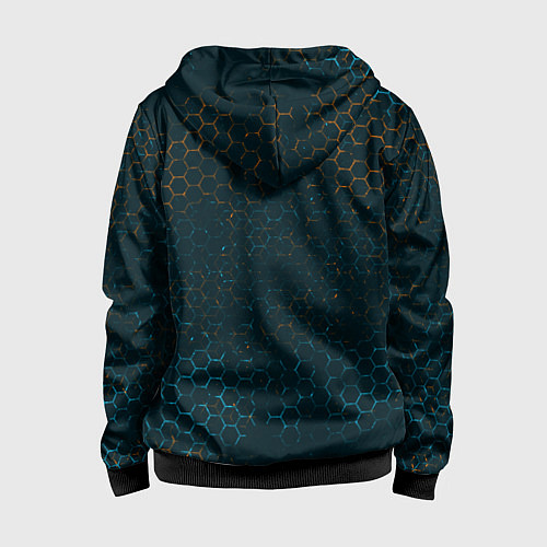 Детская толстовка на молнии PORTAL ПОРТАЛ / 3D-Черный – фото 2