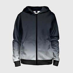 Детская толстовка на молнии Градиент