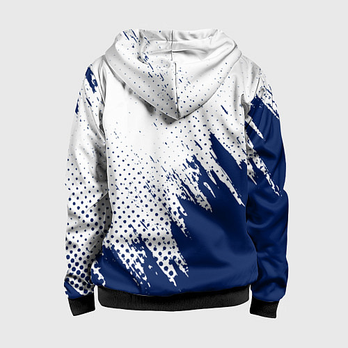 Детская толстовка на молнии Tottenham Hotspur / 3D-Черный – фото 2