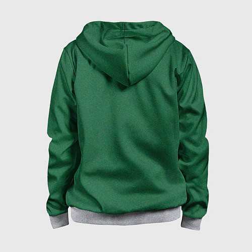 Детская толстовка на молнии Доктор Стоун / 3D-Меланж – фото 2