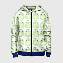 Детская толстовка на молнии Лягушки-росточки
