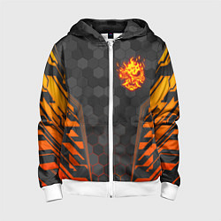 Детская толстовка на молнии CYBERPUNK 2077 SAMURAI КИБЕР