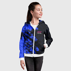 Толстовка на молнии детская SUBARU STI СУБАРИСТ, цвет: 3D-белый — фото 2