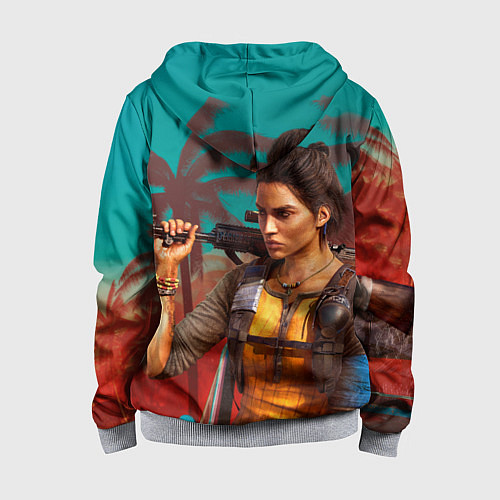 Детская толстовка на молнии Far Cry Dani Rojas / 3D-Меланж – фото 2