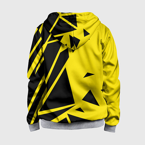 Детская толстовка на молнии Цвета победы / 3D-Меланж – фото 2