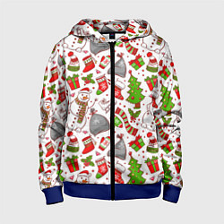 Детская толстовка на молнии Новый Год!