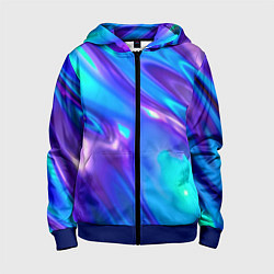 Детская толстовка на молнии Neon Holographic