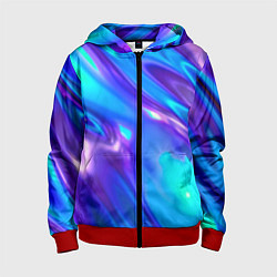 Детская толстовка на молнии Neon Holographic