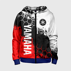 Детская толстовка на молнии YAMAHA - ЯМАХА