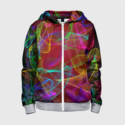 Детская толстовка на молнии Color neon pattern Vanguard