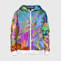 Детская толстовка на молнии Abstract color pattern Summer 2022