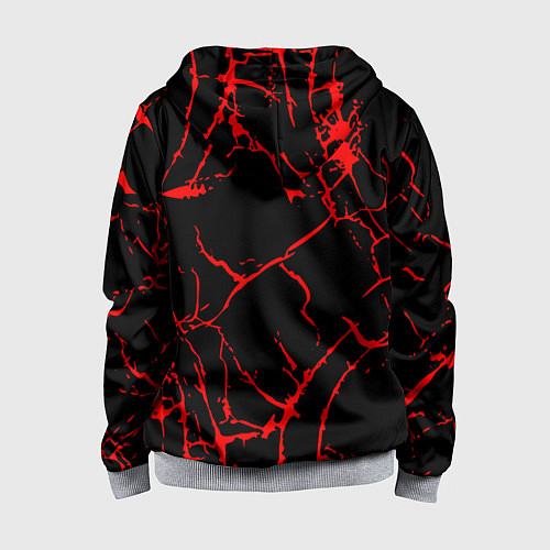 Детская толстовка на молнии БЕРСЕРК BERSERK GUTS / 3D-Меланж – фото 2