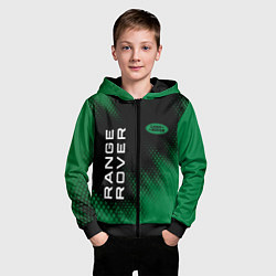 Толстовка на молнии детская РЭНДЖ РОВЕР Абстракция, цвет: 3D-черный — фото 2