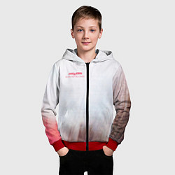 Толстовка на молнии детская Seventeen Seconds - The Cure, цвет: 3D-красный — фото 2