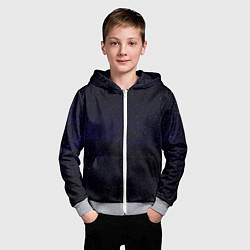 Толстовка на молнии детская Молчаливые космические дали, цвет: 3D-меланж — фото 2