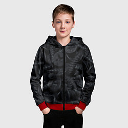 Толстовка на молнии детская Саморезы, цвет: 3D-красный — фото 2