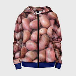 Детская толстовка на молнии Картофельные клубни