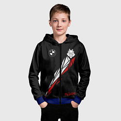 Толстовка на молнии детская G2 Army, цвет: 3D-синий — фото 2