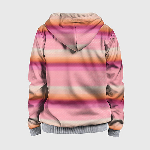 Детская толстовка на молнии Энид Синклер - сериал Уэнсдей - яркая сторона окна / 3D-Меланж – фото 2