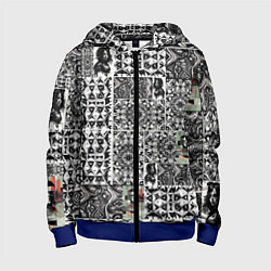 Детская толстовка на молнии Орнамент древних цивилизаций