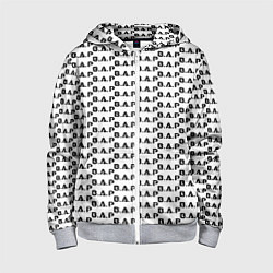 Детская толстовка на молнии BAP kpop steel pattern