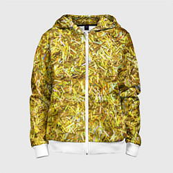 Детская толстовка на молнии Золотые ленточки