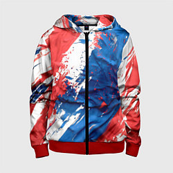 Детская толстовка на молнии Im from Russia